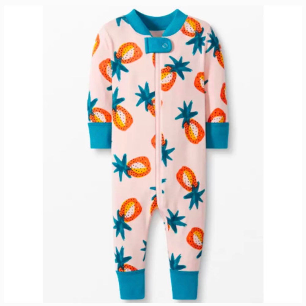NWT Hanna Andersson Pineapple Pajamas 18-24m